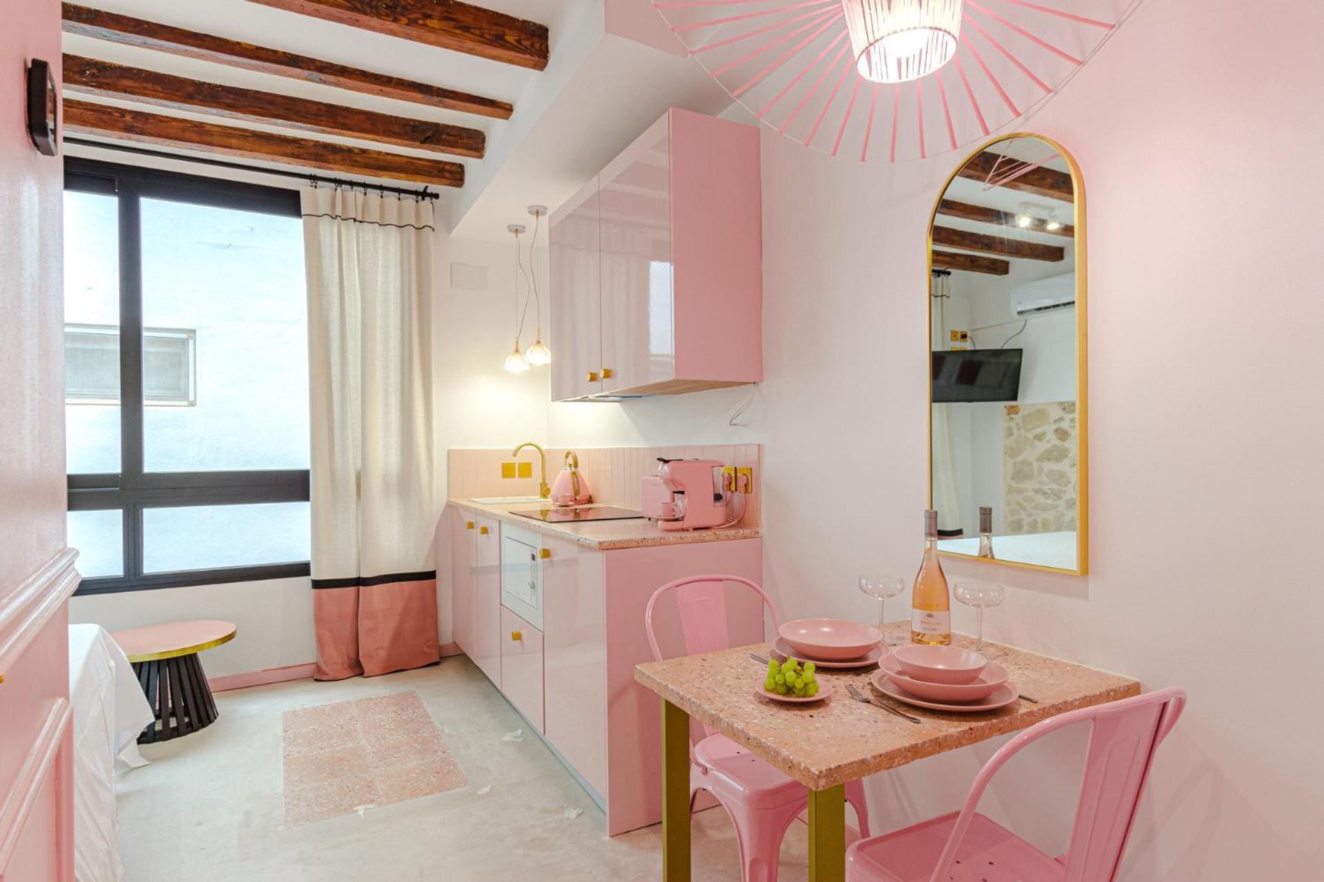 Glamorous Pink Studio In City Center Alicante Eksteriør bilde