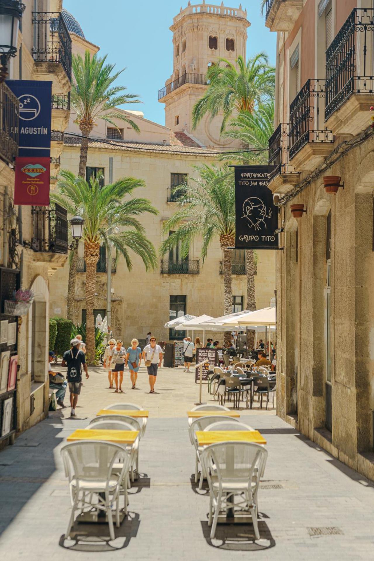 Glamorous Pink Studio In City Center Alicante Eksteriør bilde