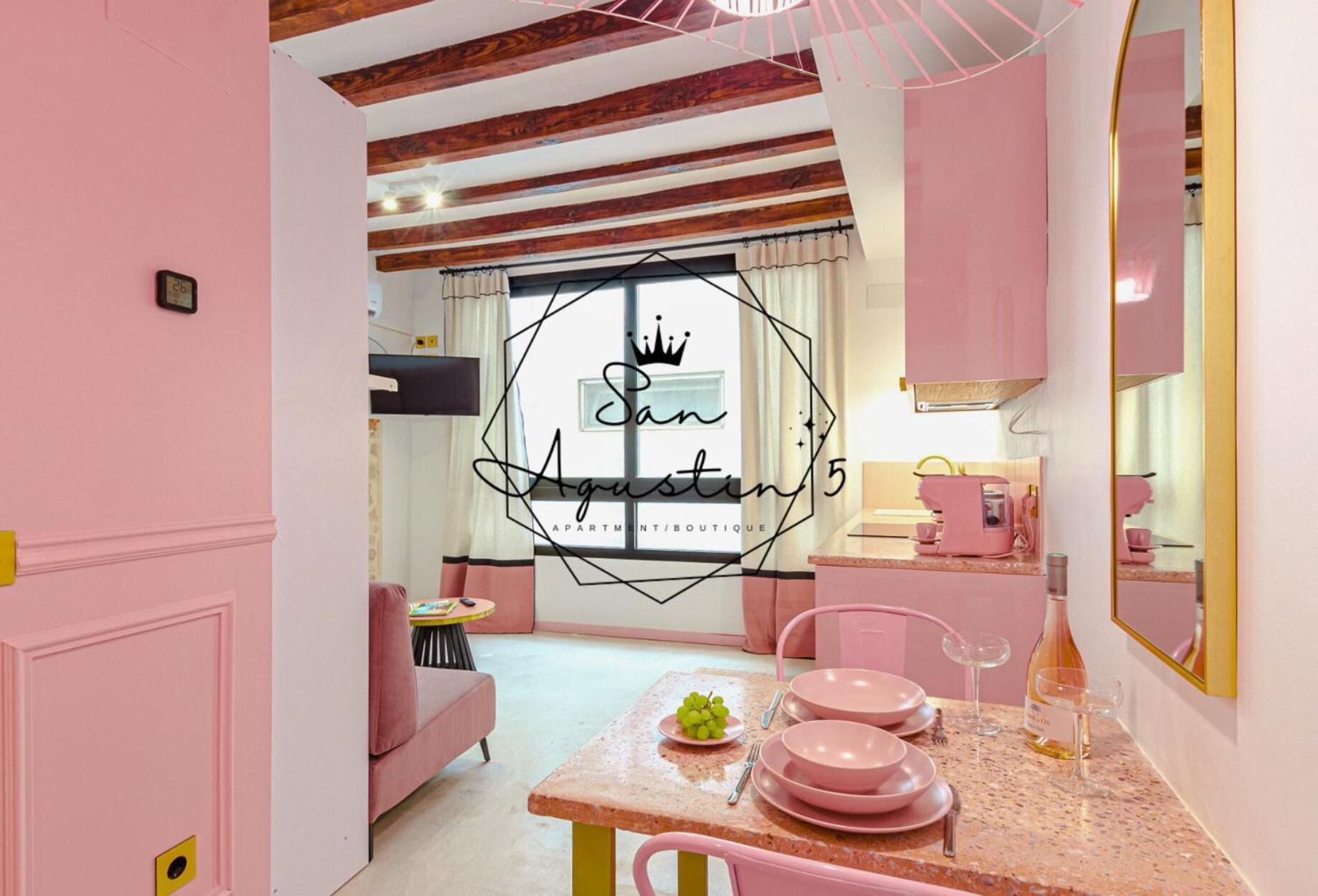 Glamorous Pink Studio In City Center Alicante Eksteriør bilde